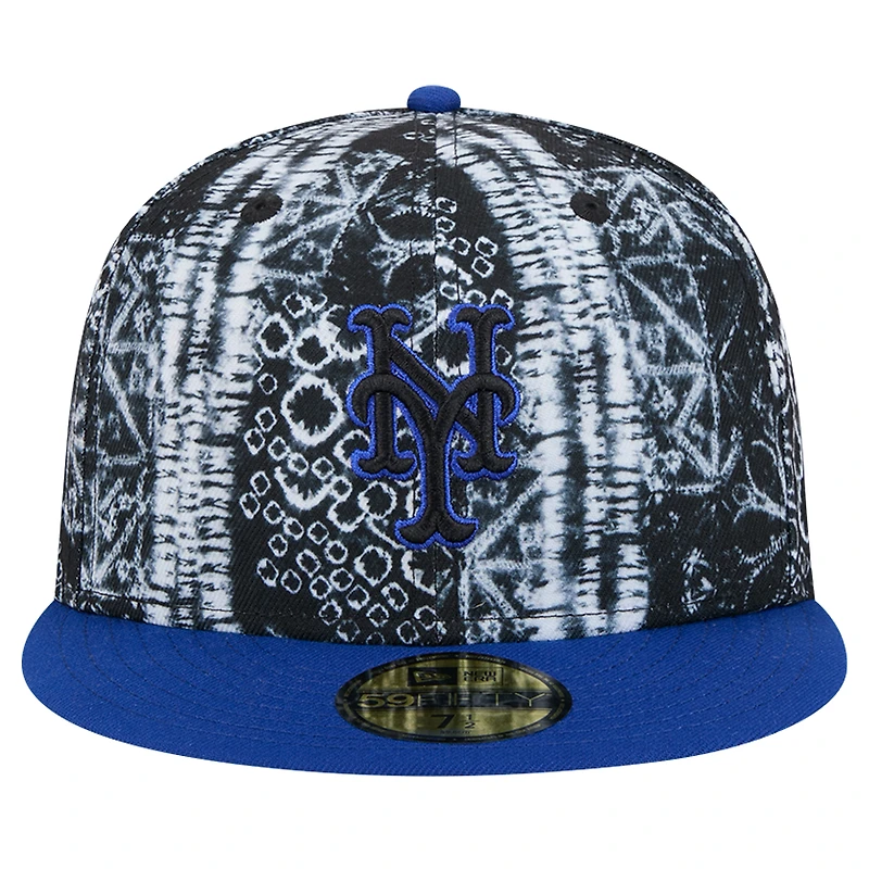 Casquette ajustée 59FIFTY New York Mets Sands Era pour homme noire