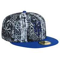 Casquette ajustée 59FIFTY New York Mets Sands Era pour homme noire