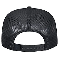 Casquette Snapback A-Frame Trucker Score Check 9FIFTY New Era noire pour homme des Mets de New York