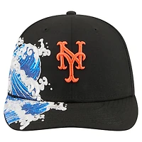 Men's New Era  Black York Mets Surf 59FIFTY Fitted Hat