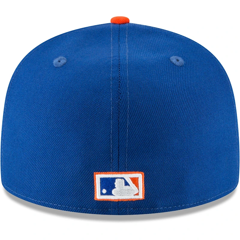 Casquette ajustée 59FIFTY en laine de la collection New York Mets Cooperstown Era pour homme, bleu