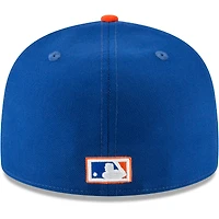 Casquette ajustée 59FIFTY en laine de la collection New York Mets Cooperstown Era pour homme, bleu