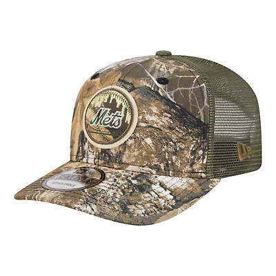 Men's New Era Camo New York Mets Realtree 9SEVENTY Adjustable Hat