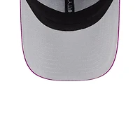 Casquette d'entraînement au bâton 39THIRTY Flex New Era pour homme, anthracite/violet, York Mets City Connect