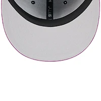 Casquette d'entraînement au bâton New Era 59FIFTY City Connect pour homme, anthracite/violet, des Mets de York