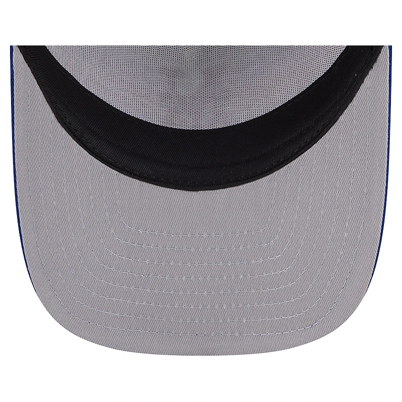 Casquette snapback New Era 9FIFTY Trucker à motif New York Mets crème/bleu roi pour homme