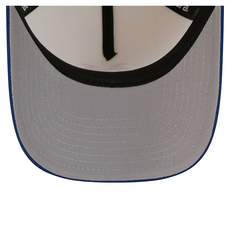 Casquette ajustée New Era crème York Mets Chrome A-Frame 59FORTY pour homme
