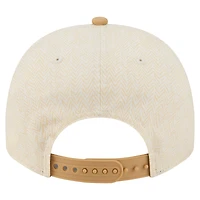 Casquette snapback New Era crème New York Mets à chevrons 9FIFTY pour homme