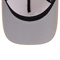 Men's New Era  Cream New York Mets Herringbone 9FIFTY A-Frame Snapback Hat