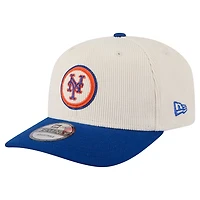 Casquette ajustable New Era crème New York Mets Loyal 9SEVENTY pour homme