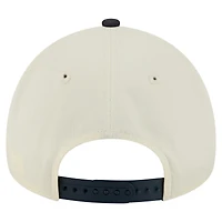 Men's New Era  Cream New York Mets Speckle A-Frame 9FORTY Adjustable Hat
