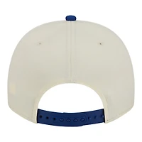 Men's New Era Cream New York Mets Throwback Tri-Hit A-Frame 9FIFTY Adjustable Hat