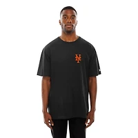 T-shirt graphique noir New Era David Wright pour homme, joueur retraité des Mets de York