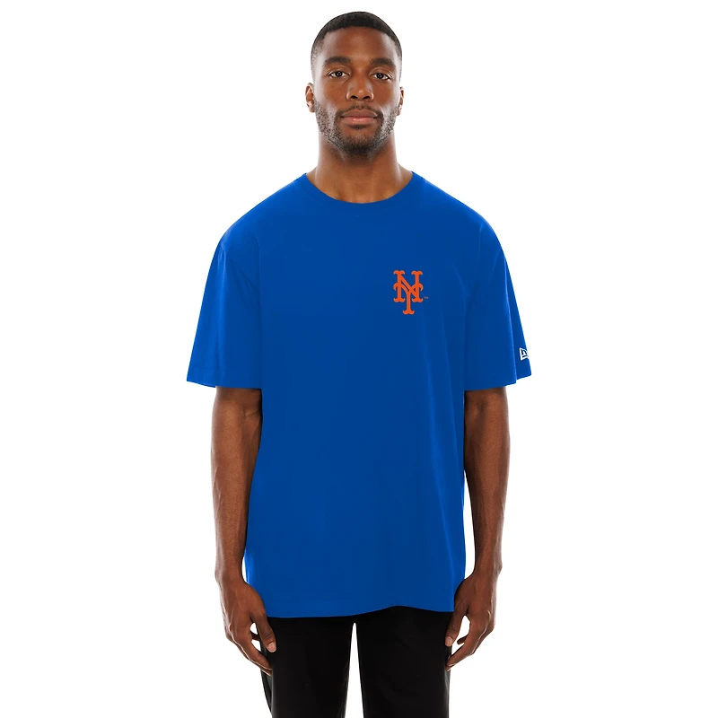 T-shirt graphique New Era David Wright Royal pour homme, joueur retraité des Mets de York