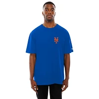 T-shirt graphique New Era David Wright Royal pour homme, joueur retraité des Mets de York