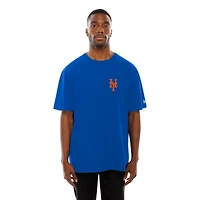 T-shirt graphique New Era David Wright Royal pour homme, joueur retraité des Mets de York