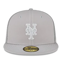 Casquette ajustée New Era York Mets 2023 On-Field Batting Practice 59FIFTY pour homme