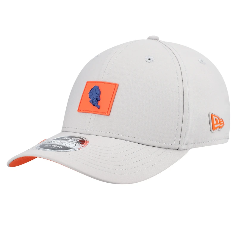 Casquette New Era Flex grise pour homme York Mets 2026 Clubhouse Alternate 39THIRTY