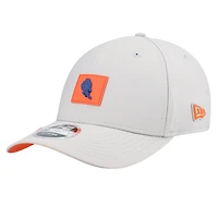 Casquette New Era Flex grise pour homme York Mets 2026 Clubhouse Alternate 39THIRTY