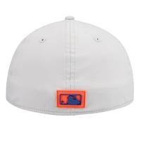 Casquette New Era Flex grise pour homme York Mets 2026 Clubhouse Alternate 39THIRTY