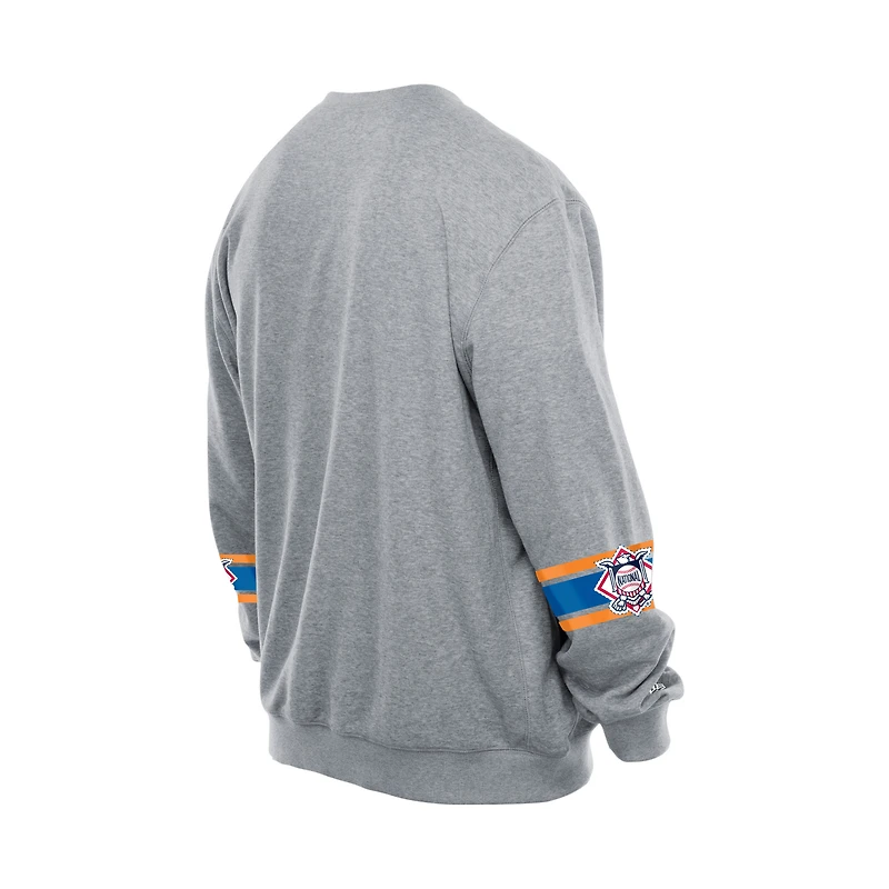 Men's New Era Gray York Mets Sport Classics Sweatshirt