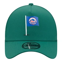 Casquette ajustable New Era verte New York Mets Pin Seeker 9FORTY pour homme