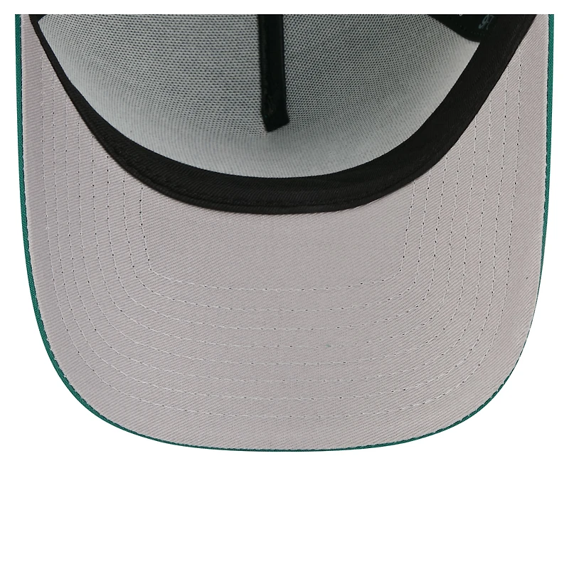 Men's New Era Green New York Mets Pin Seeker 9FORTY A-Frame Adjustable Hat