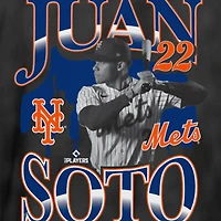 T-shirt noir New Era Juan Soto pour homme des York Mets Batter Up Player