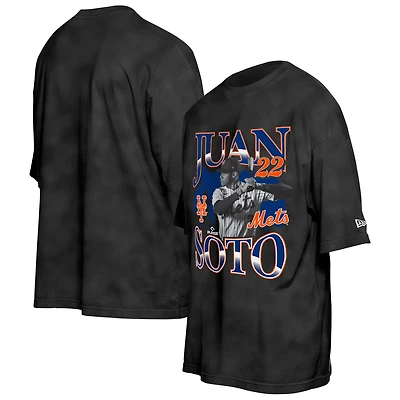 Men's New Era Juan Soto Black York Mets Batter Up Player T-Shirt