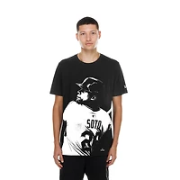 Men's New Era Juan Soto Black York Mets Oversized Graphic T-Shirt
