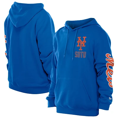 Sweat à capuche New Era Juan Soto Royal York Mets Design Lab pour homme