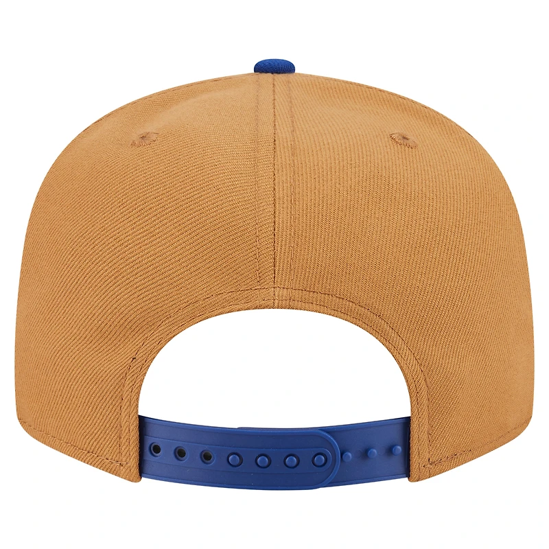 Men's New Era Khaki/Royal New York Mets Ice Cream 9FIFTY Snapback Hat