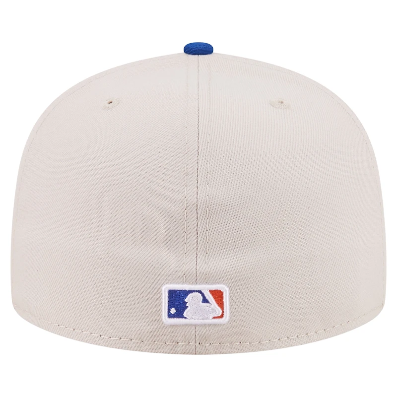 Men's New Era  Khaki York Mets City Icon 59FIFTY Fitted Hat