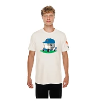 Men's New Era  Natural York Mets Golf Mascot T-Shirt