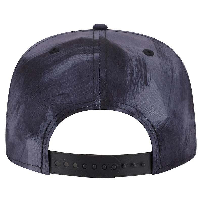 Casquette de golf à visière snapback New Era bleu marine New York Mets pour homme