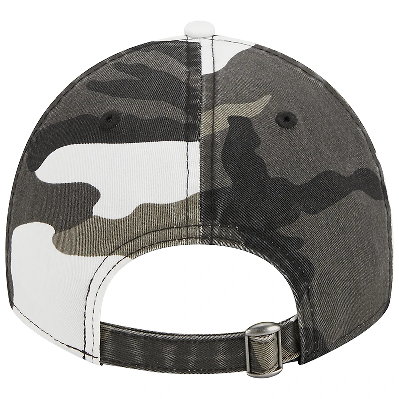 Casquette réglable New Era New York Mets 9TWENTY camouflage foncé pour homme