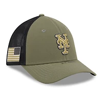 Men's New Era  Olive York Mets 2026 Armed Forces Day 39THIRTY M-Crown Flex Hat