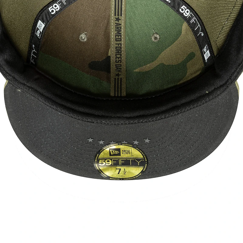 Men's New Era  Olive York Mets 2026 Armed Forces Day 59FIFTY Fitted Hat