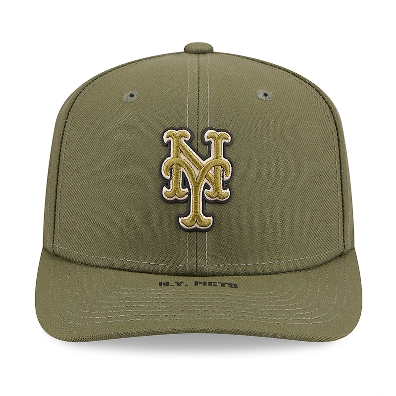 Men's New Era  Olive New York Mets 2026 Armed Forces Day 9SEVENTY Adjustable Hat