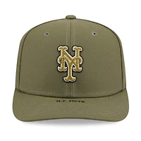 Men's New Era  Olive New York Mets 2026 Armed Forces Day 9SEVENTY Adjustable Hat