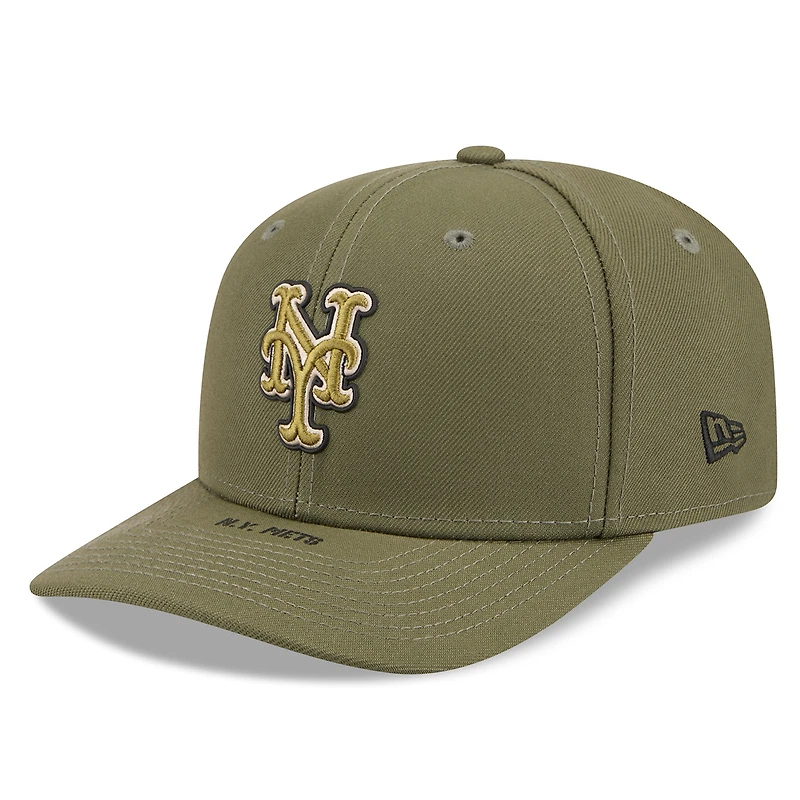 Men's New Era  Olive New York Mets 2026 Armed Forces Day 9SEVENTY Adjustable Hat