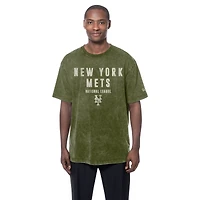Men's New Era  Olive York Mets 2026 Armed Forces Day T-Shirt