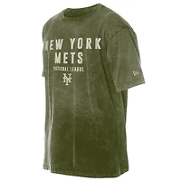 Men's New Era  Olive York Mets 2026 Armed Forces Day T-Shirt