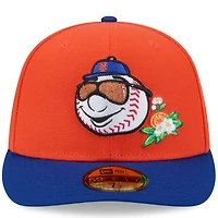 Men's New Era  Orange/Royal York Mets 2026 Spring Training 59FIFTY Fitted Hat
