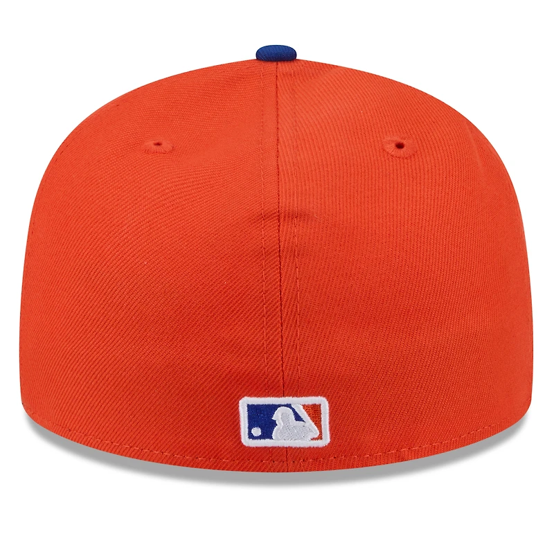 Men's New Era  Orange/Royal York Mets 2026 Spring Training Low Profile 59FIFTY Fitted Hat