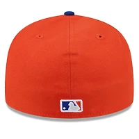 Men's New Era  Orange/Royal York Mets 2026 Spring Training Low Profile 59FIFTY Fitted Hat