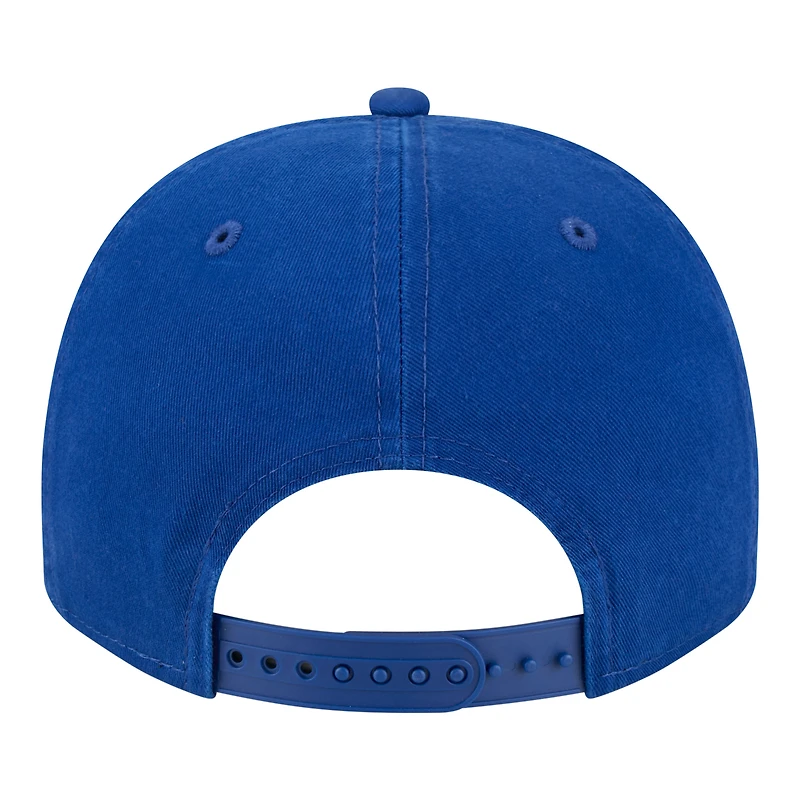 Casquette snapback New Era Royal New York Mets 1986, champions des World Series, modèle rétro 9FIFTY A-Frame pour homme