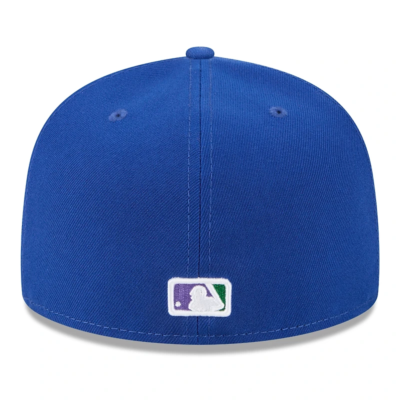 Casquette ajustée New Era Royal York Mets 2025 Big League Chew 59FIFTY pour homme