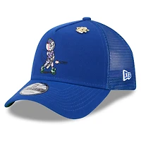 Men's New Era  Royal New York Mets 2025 Big League Chew A-Frame 9FORTY Adjustable Trucker Hat