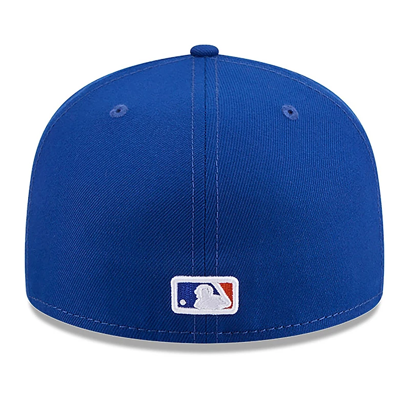 Casquette ajustée New Era Royal York Mets 2026 Jackie Robinson Day 59FIFTY pour homme